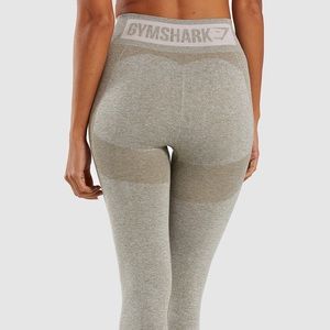 Gymshark high waisted flex leggings khaki